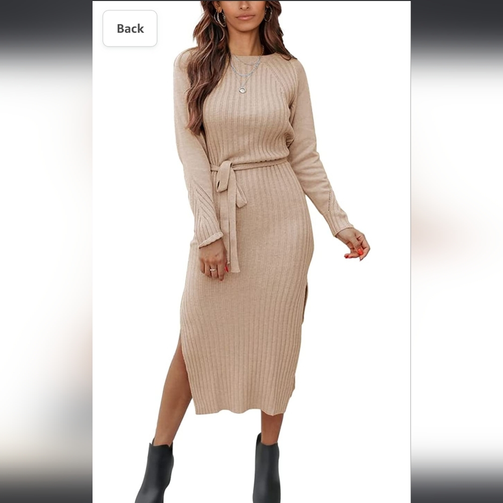 Size medium sweater dress